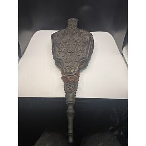 Antique Hand Carved Fired Place Bellows 1800's